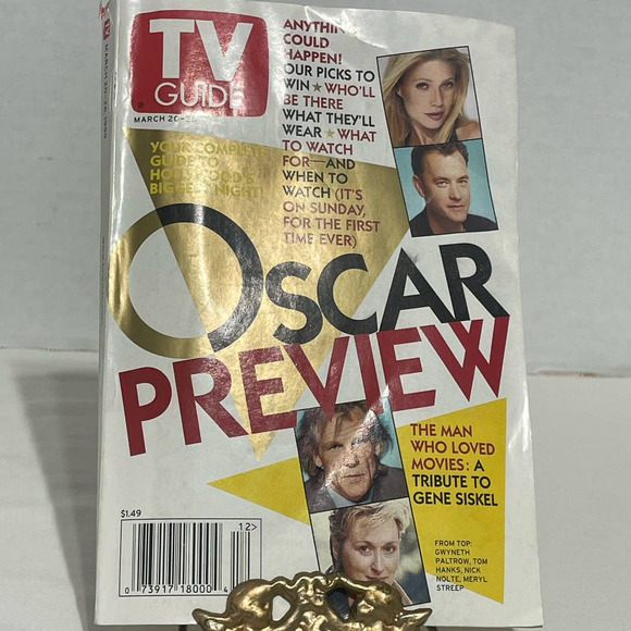 Oscar Preview TV guide (March 20-26 1999) - Picture 5 of 5